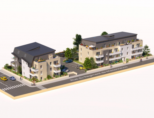 [Maquette 360] SAJAC Immobilier – Fleury sur Orne – La Maison Neuve