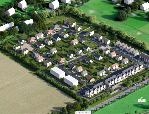 [Maquette 360] – FONCIM Groupe Delphine Jean – Les Allées de l&rsquo;Harmonie – Terrains à Batir – Bretteville l&rsquo;Orgueilleuse